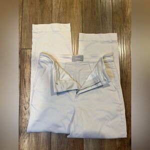 Everlane Cream Cropped Straight Regular Pants